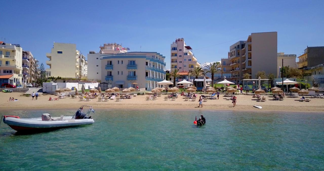 Christina Beach Hotel Chania  ภายนอก รูปภาพ