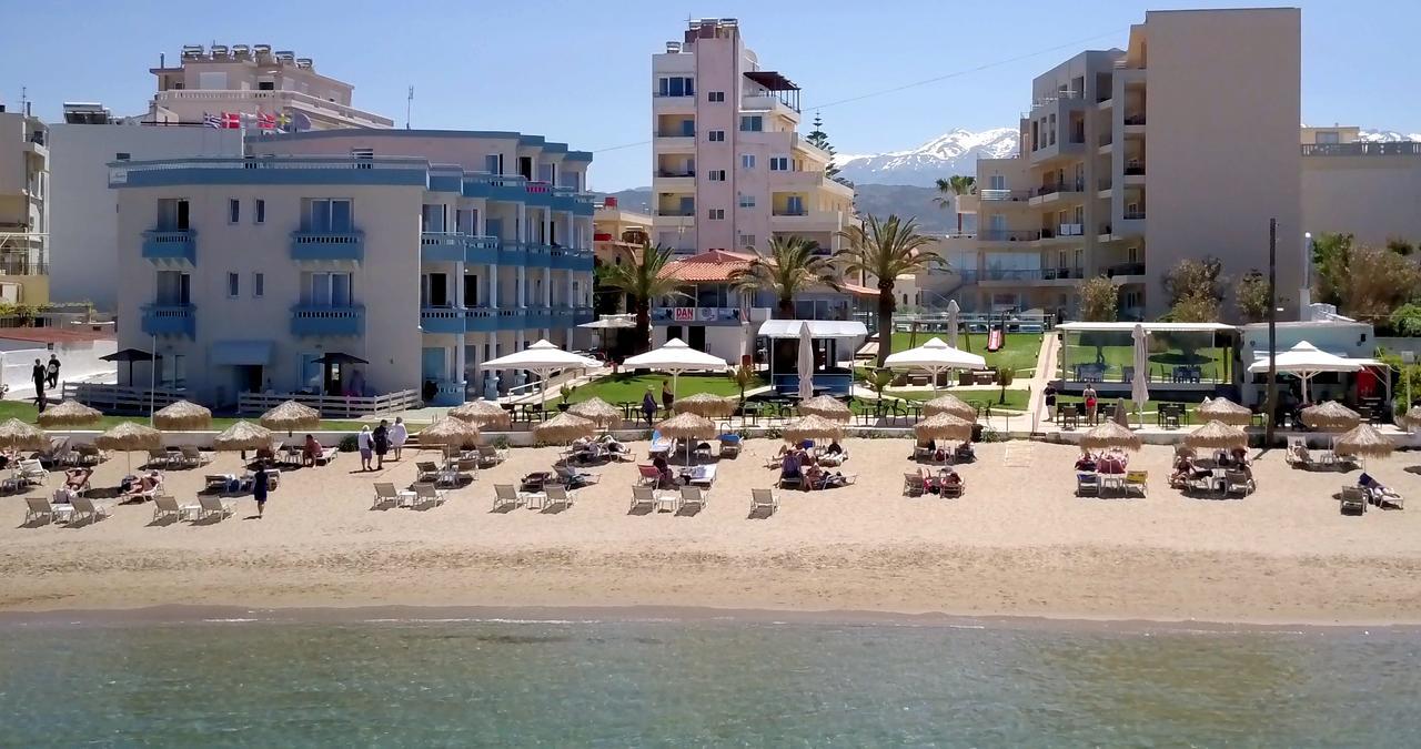 Christina Beach Hotel Chania  ภายนอก รูปภาพ