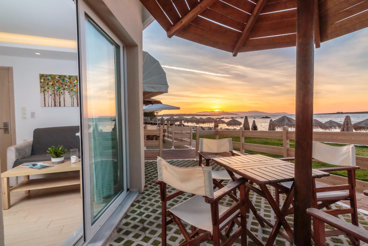 Christina Beach Hotel Chania  ภายนอก รูปภาพ