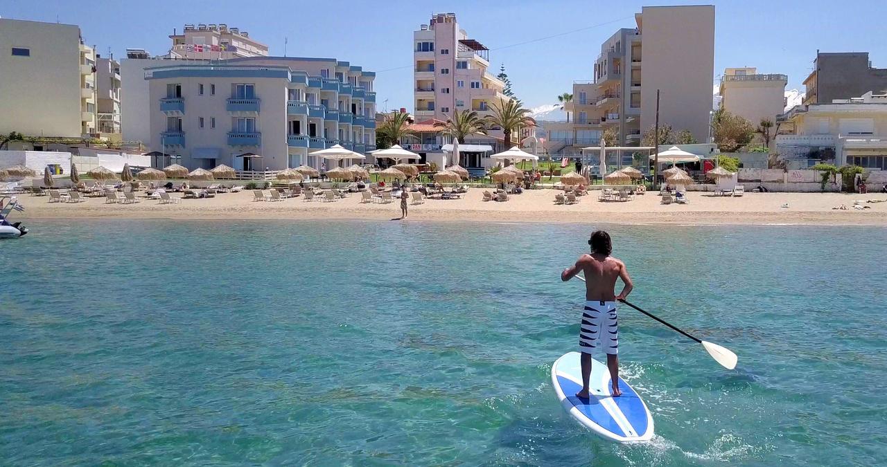 Christina Beach Hotel Chania  ภายนอก รูปภาพ