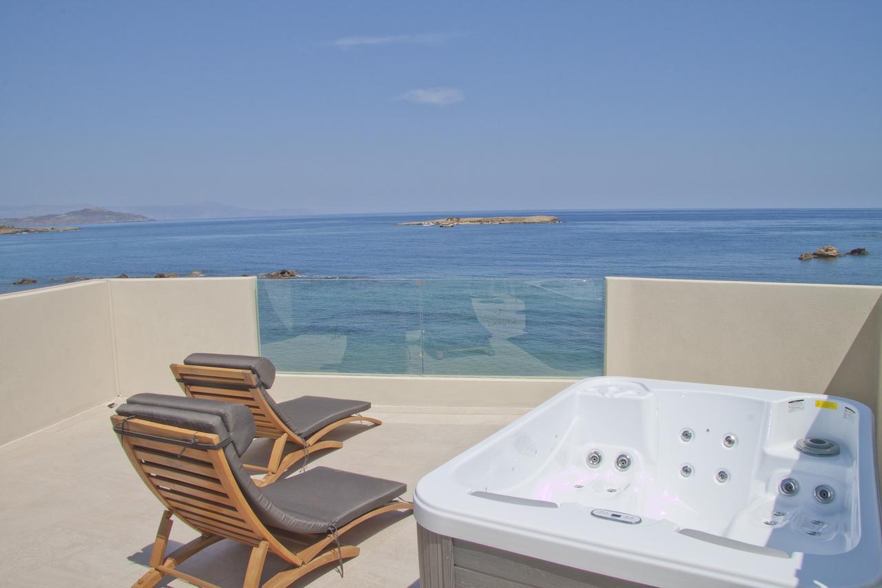 Christina Beach Hotel Chania  ภายนอก รูปภาพ